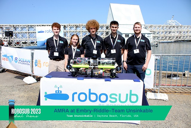 Team unsinkable at RoboSub 2023 competition